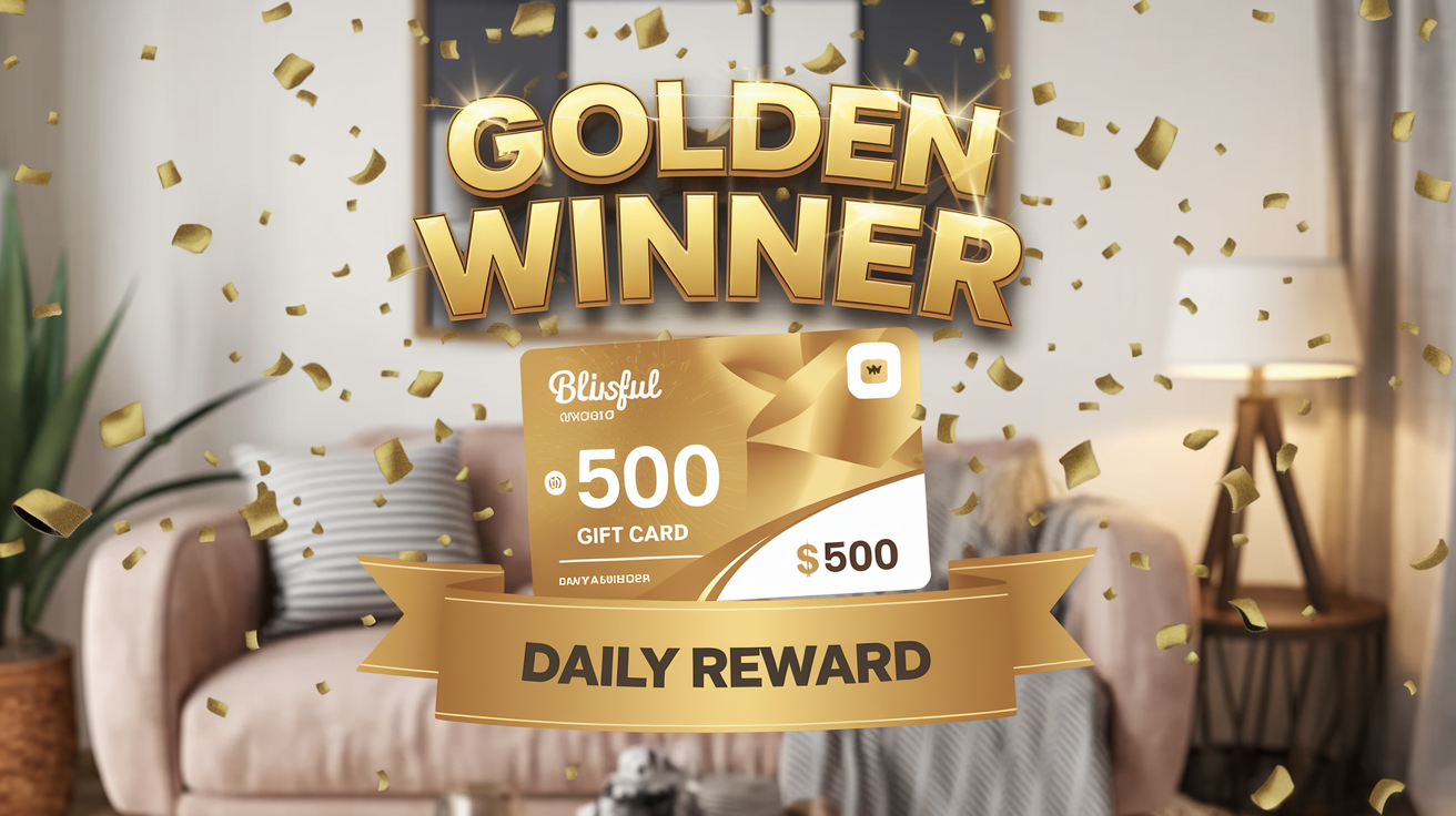 Blissful Daily $500 Gift Card offer thumbnail